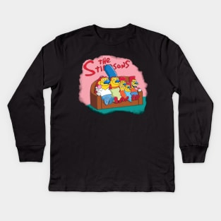 A New Couch Gag! Kids Long Sleeve T-Shirt